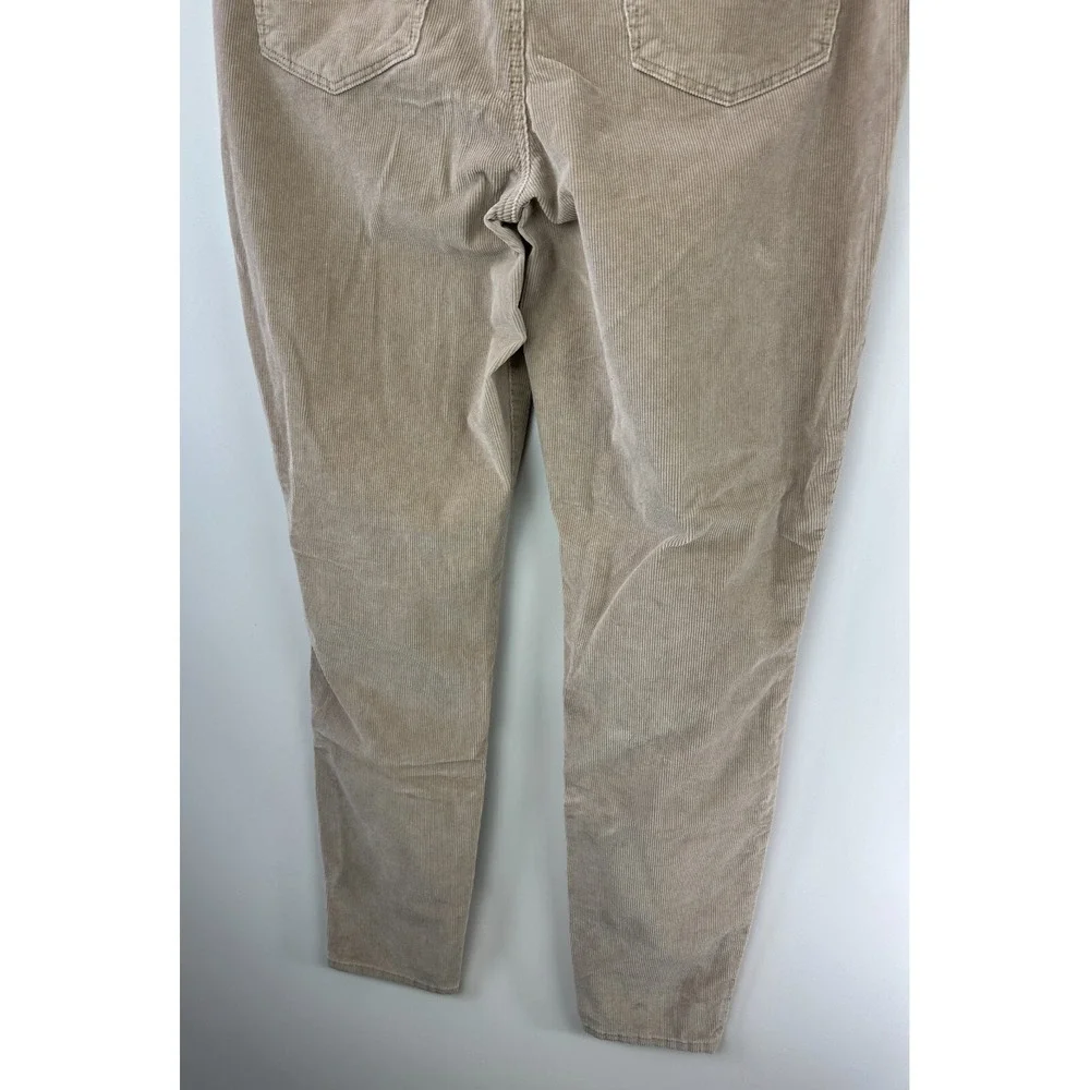 NWT AE Stretch High Waisted Corduroy Jegging Pant American Eagle Tan 14 Long 32w - Picture 12 of 12